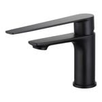 evekare Matte Black Extended Lever Basin Mixer WELS 4 Star 7.5L/min