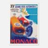 Galrie XV Grand Prix Automobile of Monaco 1957 Vintage Racing Art Poster, Poster Only, A4 21 x 30cm (8 x 12inch)