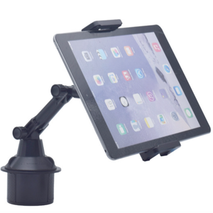 360° Adjustable Car Cup Holder Stand Mount Smarphone Stand for 4 to 13" Tablet