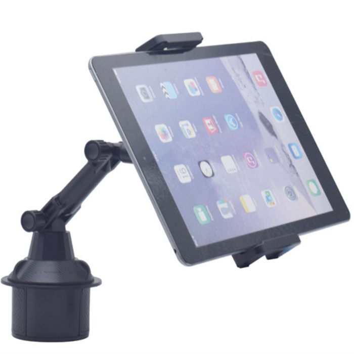 360° Adjustable Car Cup Holder Stand Mount Smarphone Stand for 4 to 13" Tablet