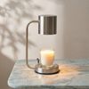 Cadence & Co. Lume Candle Warmer Lamp Nickel