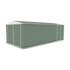 Absco Sheds 3.0 x 5.96 x 2.06m Pale Eucalypt Utility Three Door Garden Shed