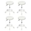 Levede 4pcs PU Leather Salon Bar Stools - Beige