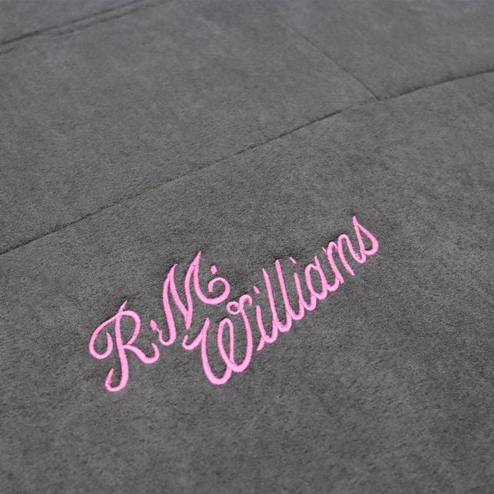 RM Williams RMW Longhorns Jillaroo Grey Suede Velour Front Car