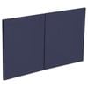Kaboodle 1000mm Berry Blue Country Fridge Cabinet Doors - 2 Pack