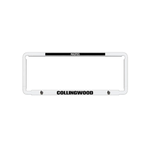 1x OFFICIAL AFL COLLINGWOOD MAGPIES Car Number Plate Frame Cover Surround