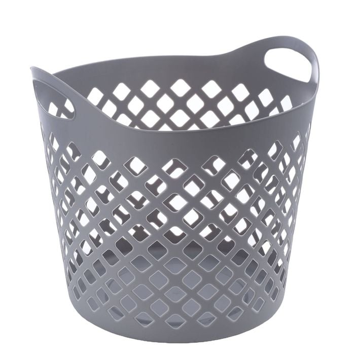 Ezy Storage 37.5L Flexi Diamond Round Laundry Basket