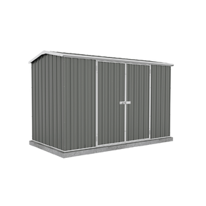Absco Sheds 3.0 x 1.52 x 1.95m Woodland Grey Premier Double Door Garden Shed