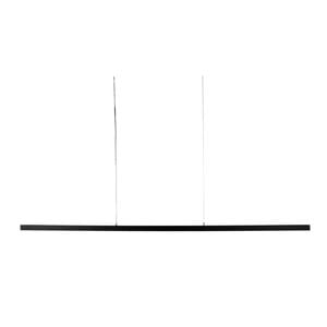 Oriel Lighting Shard Slimline Tricolour LED Pendant Light Black 1500cm