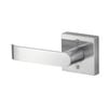 Sylvan Satin Chrome Plate Newton Wardrobe Dummy Lever