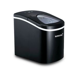 Maxkon Portable Ice Maker Machine Black Coated 2.4 L