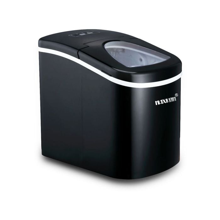 Maxkon Portable Ice Maker Machine Black Coated 2.4 L