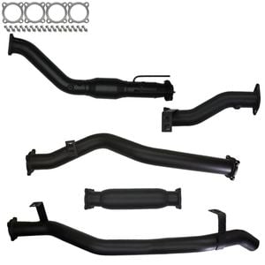 Ignite Exhausts Turbo Back For Toyota Landcruiser 79 Series V8 S/cab 3" Cat & Hotdog 409 Grade Stainless Steel