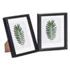 Nicola Spring 8" X 10" Black 3d Box Photo Frames - 5" X 7" Mount - Pack Of 2