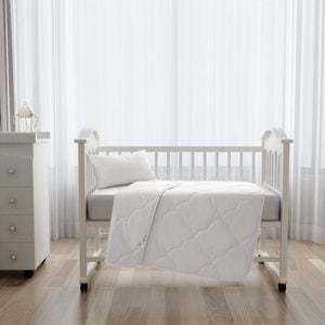 Natural Home Lightweight Cotton Quilt 250gsm - Cot