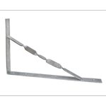 Carinya 500 x 300 x 40mm Galvanised Heavy Duty Stay Bracket