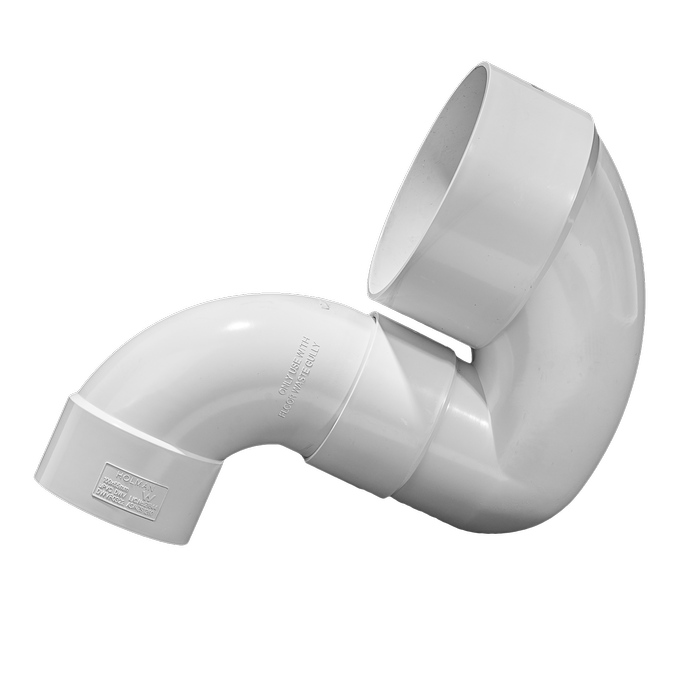 Holman 100mm x 65 mm DWV PVC Floor Waste Gully