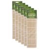 6PK D.Line Bamboo Sushi Mat Kitchen Rice Roller - Natural