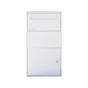 Sandleford 75cm White Matte York Parcel Letterbox