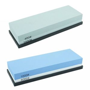 PriceDumb 400/1000+1000/6000 Dual Whetstone Set Knife Sharpening Water Stone Wet Sharpener with Non-Slip Stand Holder