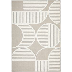 The Rug Connection Skye Leo Beige 290x200cm - Large Pet Friendly Indoor Floor Rug