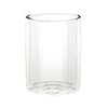 Wilmax England Thermo 250ml Straight Double Wall Glass Cup - Clear
