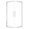 Stein 1000 x 2000mm Chrome Georgia Curved Shower - Door Only