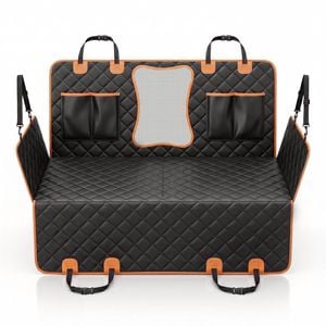 Advwin Pet Dog Car Seat Cover For Back Seat Waterproof Seat Cover Hammock