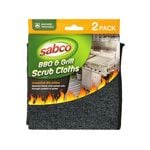 BBQ & Grill Scrub Cloths 2 Pack