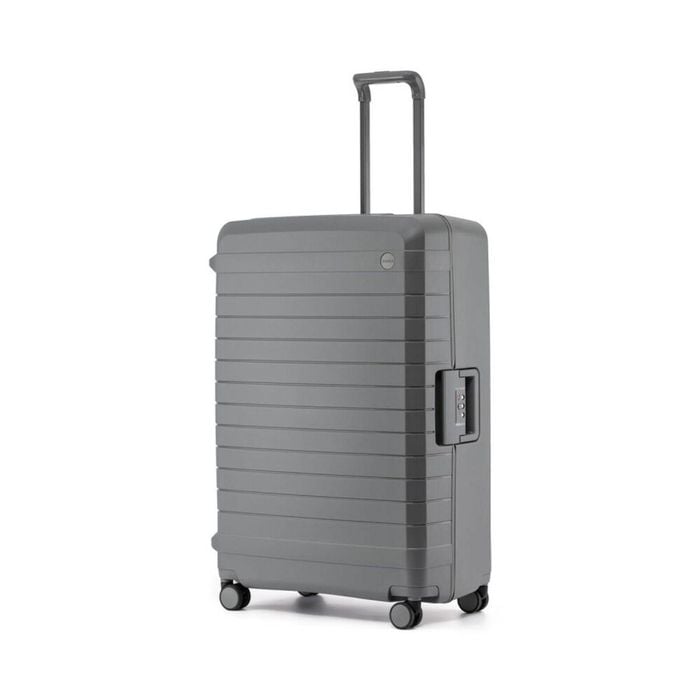 Tosca Vault Hard Shell Large Travel Luggage Suitcase Lockable 77cm Grey