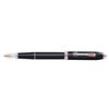 Cross Townsend Ferrari Medium Fountain Pen Office Writing Glossy Black Lacquer