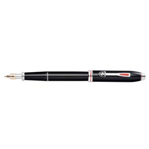 Cross Townsend Ferrari Medium Fountain Pen Office Writing Glossy Black Lacquer