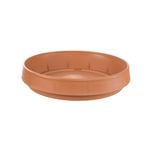 Yates 400mm Terracotta Tuscan Round Plastic Saucer