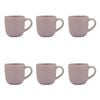6PK Ecology Element Stoneware Mug Tableware 360ml - Lilac