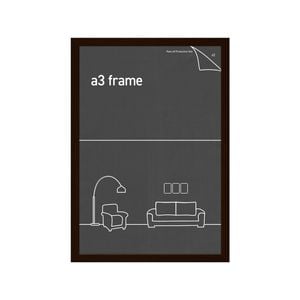 Frames & Hangers A3 Picture Print Art Frame Rustic Oak 28 X 40cm
