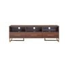 Shaan Walnut and Gold TV Unit