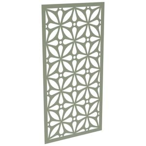 ProtectorAl 300-1200w x 1201-2400h Pale Eucalypt Morrocco Unframed Solid Aluminium Decorative Panel