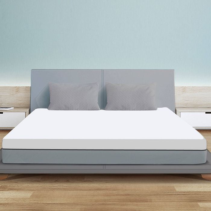 Dreamz 7CM Polyester Underlay Memory Foam Mattress Topper King