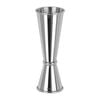 Zanzi Tokyo Jigger Curled Edge Stainless Steel 30/60ml Cocktail Barware