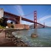 Golden Gate Bridge in The Bright  Print 100% Australian Made 90x60cm  (Poster)