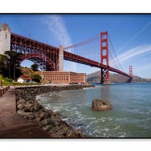 Golden Gate Bridge in The Bright  Print 100% Australian Made 90x60cm  (Poster)