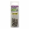 Otter 8 x 30mm Satin Chrome Hinge Screws - 16 Pack