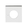 Lockwood Chrome Plate Velocity Square Rose Trim - Privacy
