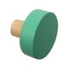 Adoored 38mm Biscay Green Round Cabinet Knob - 4 Pack