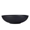 Maxwell & Williams Porcelain Caviar Serving Bowl Textured 30cm - Black