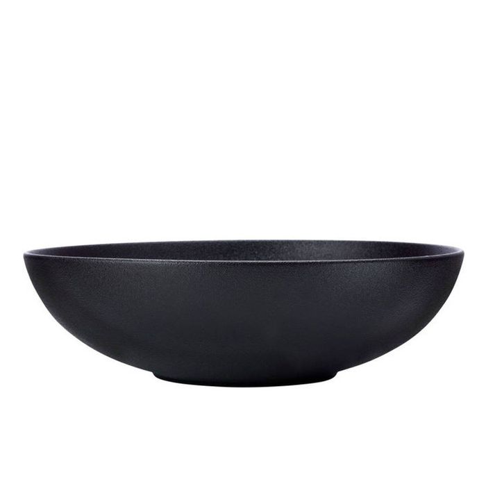 Maxwell & Williams Porcelain Caviar Serving Bowl Textured 30cm - Black