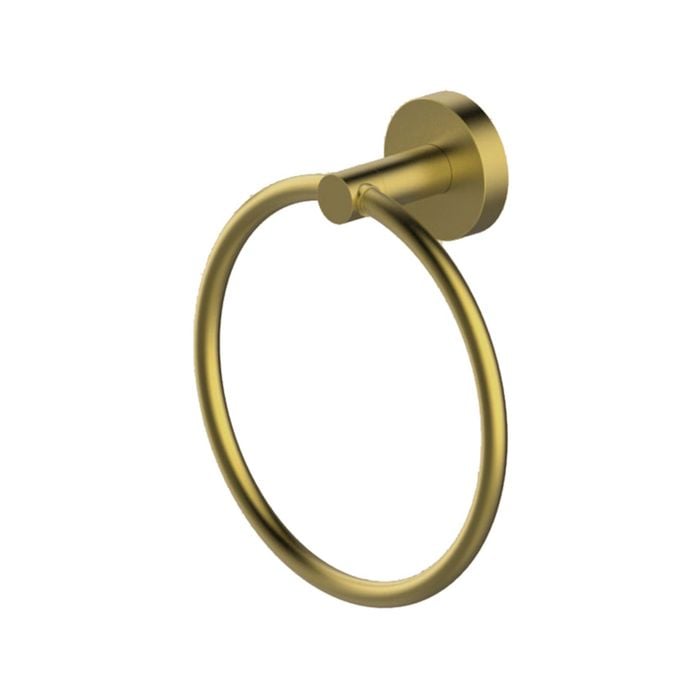 Gareth Ashton Brushed Brass Towel Ring