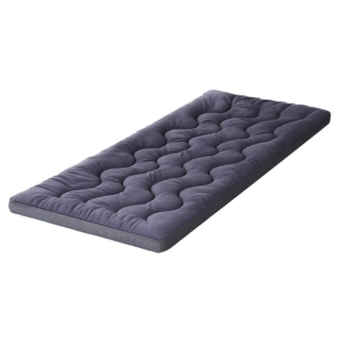 Giselle 5cm Pillowtop Topper Bamboo Polyester Blend Fibre Single