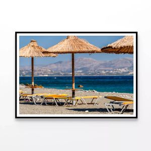 Town on Crete Greece  Print 100% Australian Made 90x60cm  (Poster)