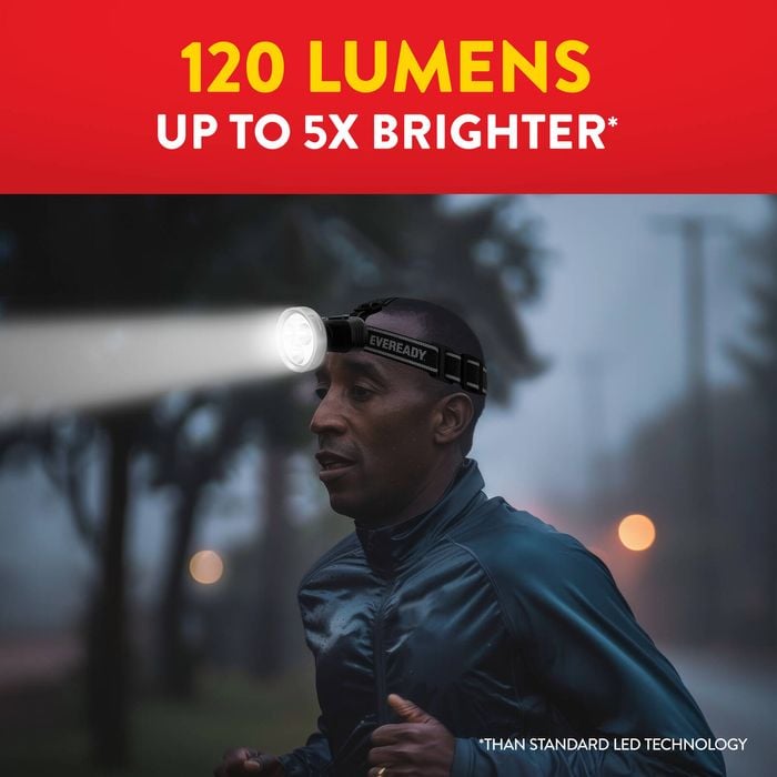 Eveready Rechargeable Headlight 120 Lumen